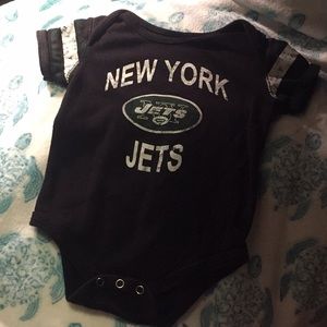 New York JETS 12 month NFL football onesie